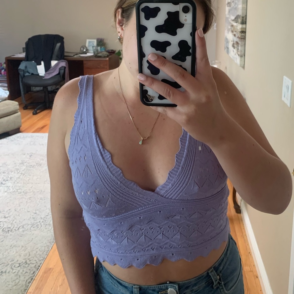 Purple Princess Polly top